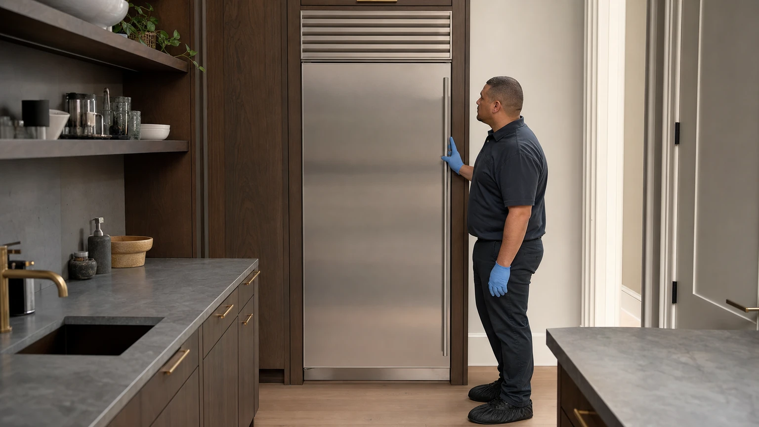 Professional range diagnostic visit in Darien