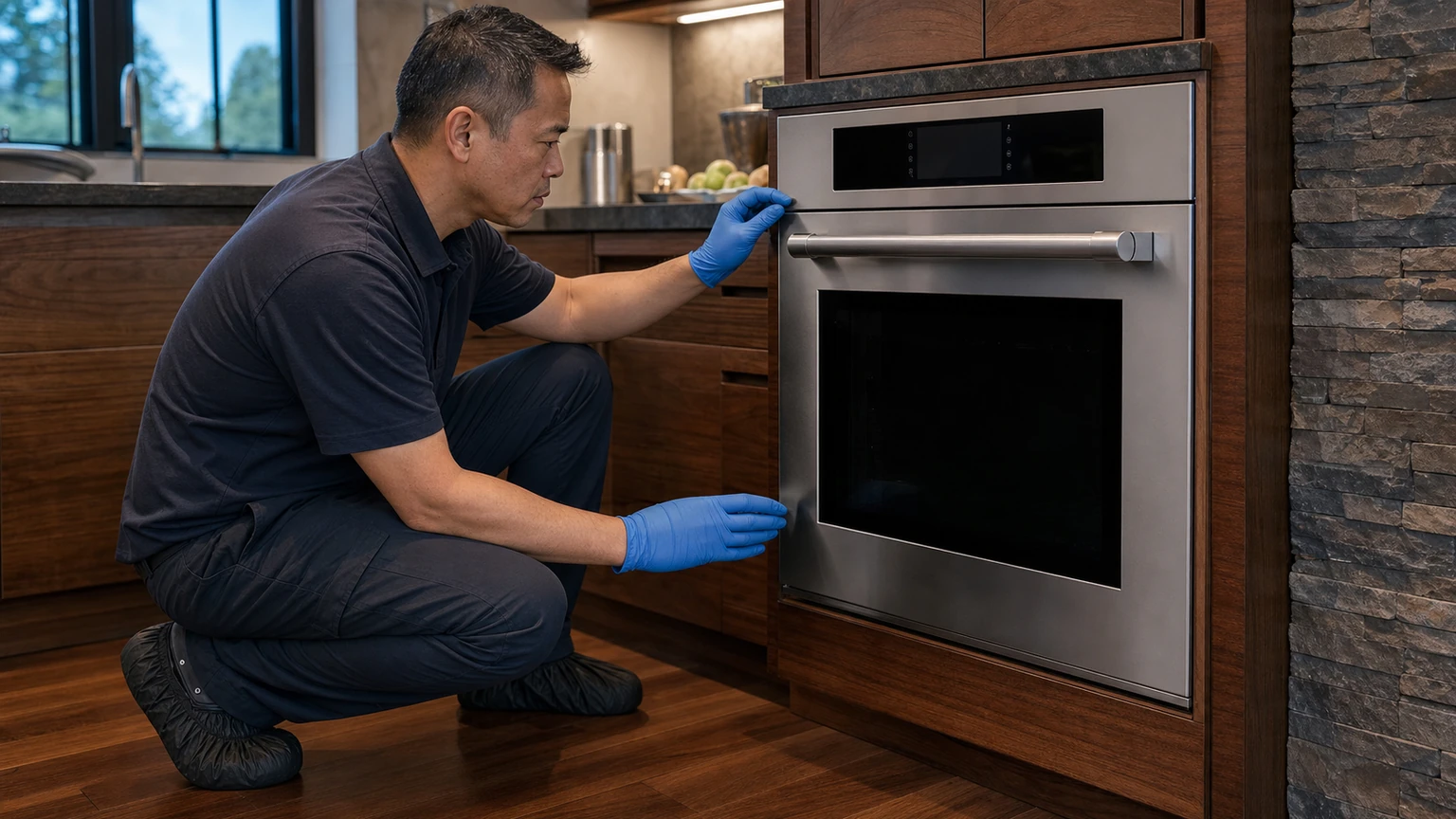 Built-in wall oven diagnostic visit in Darien